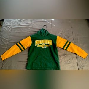 Vintage Green Bay Packers hooded sweatshirt size‎ S/M